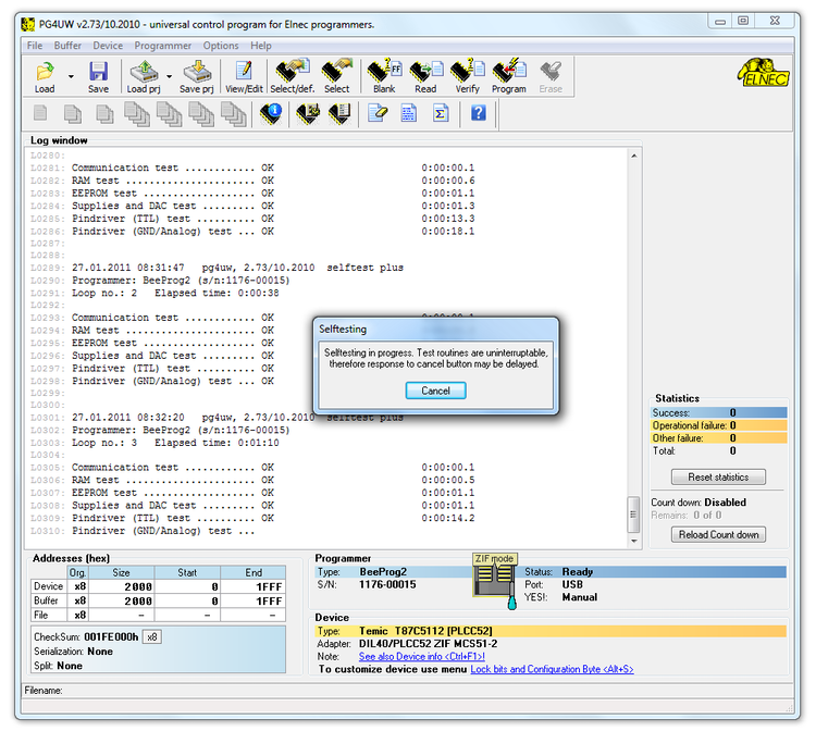 PG4UW software screenshot