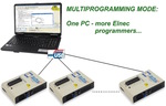 BeeProg3 and BeeProg2/BeeProg2C multiprogramming