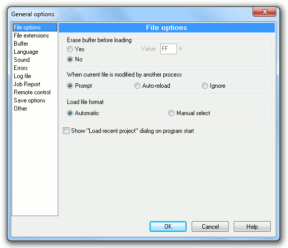 PG4UW software screenshot