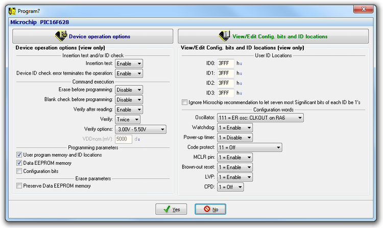 PG4UW software screenshot