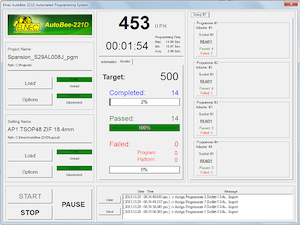 AutoBee-221D Software interface