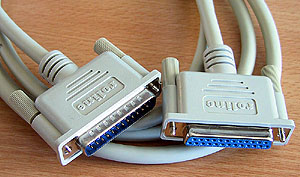 LPT port cable 25M/25F 1.8m 1:1 IEEE1284